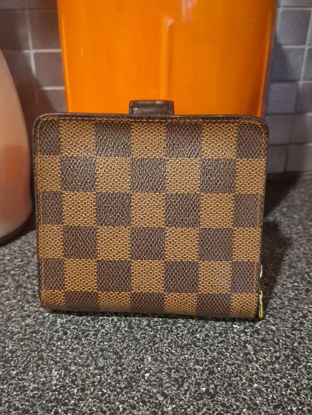 Louis Vuitton Damier Ebone Comact Wallet - Picture 2 of 13